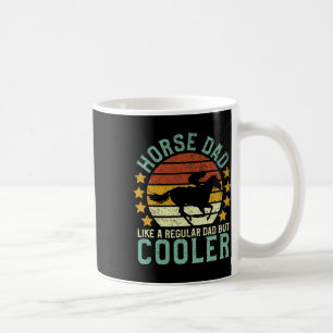 Mens Horse Vater Reitsport Väter Kaffeetasse