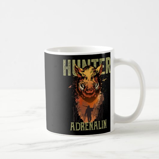 Mens Hunter Adrenalin Kaffeetasse (Rechts)