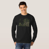 Mens Husband Daddy Protector Hero Us Flaggen T-Shirt (Vorne ganz)