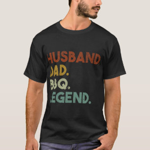 Mens Husband Vater GRILLEN Legend Vintag GRILLEN G T-Shirt