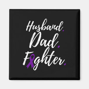 Mens Husband Vater Kämpfen Bauchspeicheldrüsenkreb Magnet