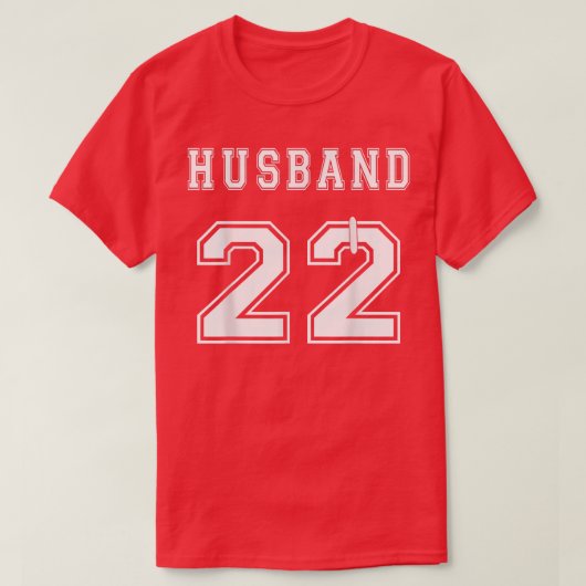 Mens Husband Wife Matching 2022 Engagement Party H T-Shirt (Design vorne)