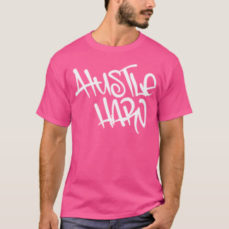 Mens Hustle Gym Fitness Workout Bodybuilding Motiv T-Shirt