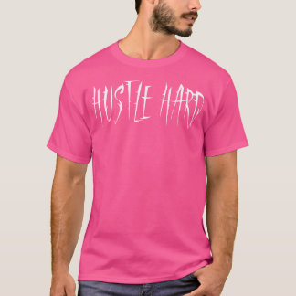 Mens Hustle Gym Fitness Workout Bodybuilding Motiv T-Shirt