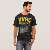 Mens HVAC Tech T-Shirt Neuer Techniker (Vorne ganz)