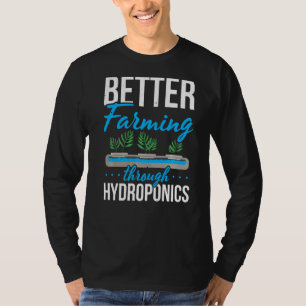 Mens Hytroponics Sprichwort Gartenbau Experte Gard T-Shirt