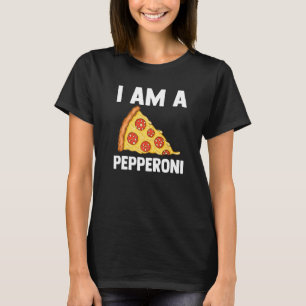 Mens I a Pepperoni Perfekte italienische Mahlzeit  T-Shirt
