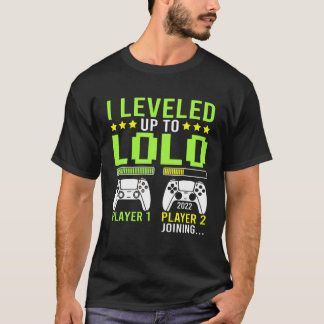 Mens I Leveled Up To Lolo S, Funny Video Games Gam T-Shirt