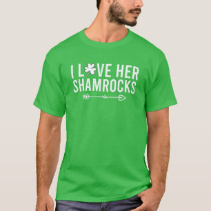 Mens I Liebe Ihre Kleeblätter St Patrick's Day Cou T-Shirt