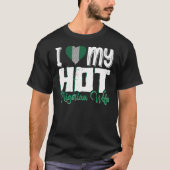 Mens I Liebe meine heiße nigerianische Ehefrau Nig T-Shirt (Vorderseite)