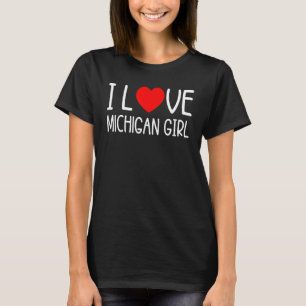 Mens I Liebe My GF Set I Liebe My Michigan Girlfri T-Shirt
