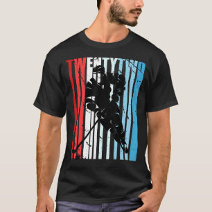 Mens Ice Hockey 22. Geburtstag Spieler Motivierend T-Shirt