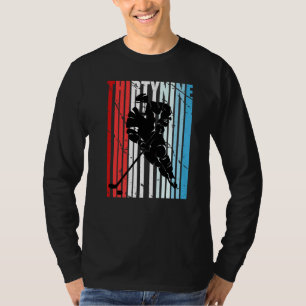 Mens Ice Hockey 39. Geburtstag Spieler Motivierend T-Shirt