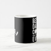 Mens Ice Hockey Bester Vater Coach je Daddy Kaffeetasse (Mittel)