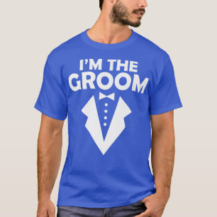 Mens Ich bin die GroomWedding Bachelor Party T-Shirt