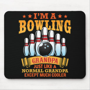 Mens, ich bin ein Bowling Opa, genau wie ein norma Mousepad