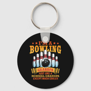 Mens, ich bin ein Bowling Opa, genau wie ein norma Schlüsselanhänger