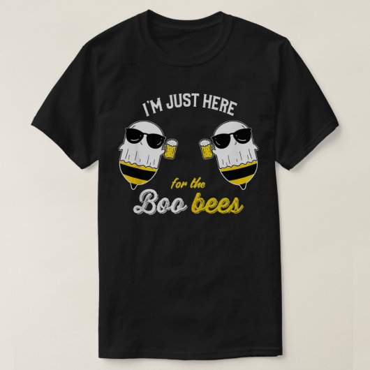 Mens, ich bin nur hier für die Boo Bees Halloween T-Shirt (Design vorne)
