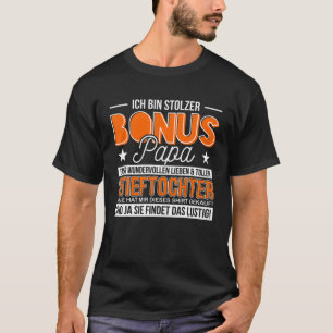 Mens Ich Bin Stolzer Bonus Papa Steptochter Boots T-Shirt