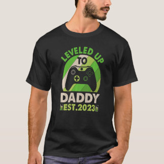 Mens, ich werde ein Papa 2023 Vintag Leveling T-Shirt