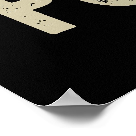 Mens, ich werde wieder Pop werden Poster (Ecke)