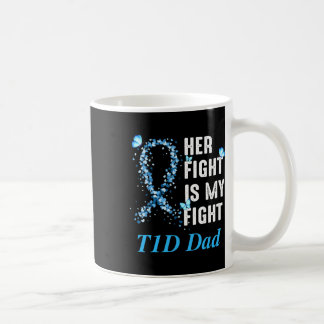 Mens ihr Kampf ist mein Kampf gegen T1d Vater Typ  Kaffeetasse
