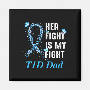 Mens ihr Kampf ist mein Kampf gegen T1D Vater Typ  Magnet