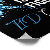 Mens ihr Kampf ist mein Kampf T1d Großvater Typ 1  Poster (Ecke)