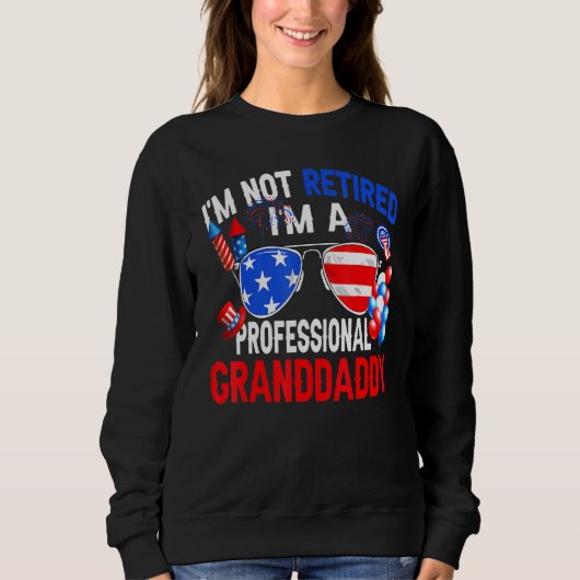 Mens Im a Beruflich Granddaddy G Sweatshirt (Vorderseite)