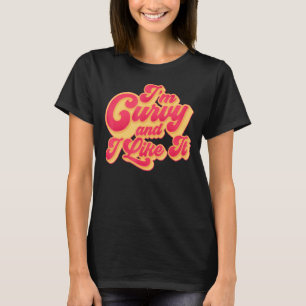 Mens im Curvy und ich mag es Feminismus Feminist F T-Shirt