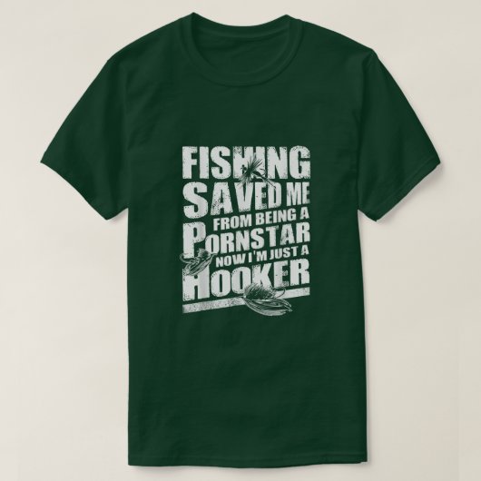 Mens im just a hookerFunny Fishing s for Men682 T-Shirt (Design vorne)