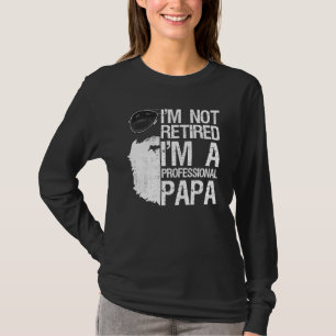 Mens Im nicht Beruflichen Papa Bearded Vater T-Shirt