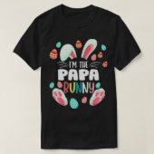 Mens I'm the Papa Bunny Matching Family Oaster Par T-Shirt (Design vorne)