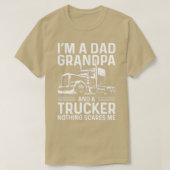 Mens im Vater Opa und LKW Funny Truck Dr. T-Shirt (Design vorne)