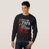 Mens Im Vater Papa und ein großer Großvater Sweatshirt (Vorne ganz)