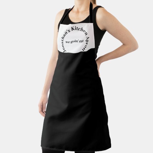 Mens Individuelle Name Kochen Schürze (InSitu)