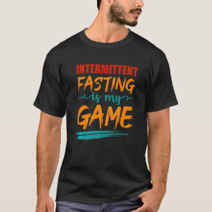 Mens Intermittent Fasting ist mein Spiel Ernährung T-Shirt
