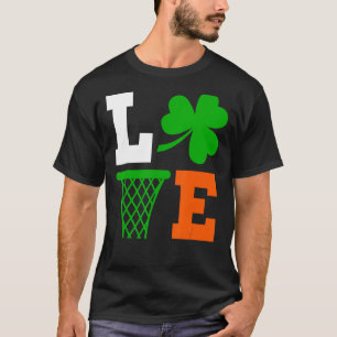 Mens Irish Niedlich Funny Basketball St Patrick S T-Shirt
