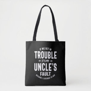 Mens ist das Geschenk meines Onkels und seines Vat Tasche