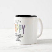 Mens It's a Pappy Thing Funny Vater Opa Zweifarbige Tasse (VorderseiteRechts)