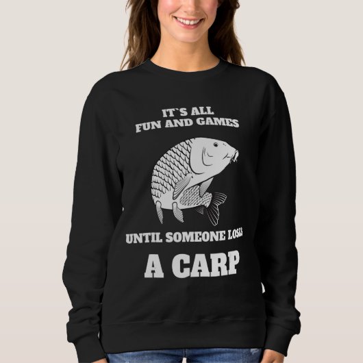 MENS IT's ALL FUN AND GAMES UNTIL SOMEONE LOSE Sweatshirt (Vorderseite)