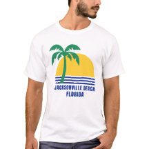 Men's Jacksonville Beach Florida T-Shirts