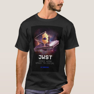 Mens James Webb Space Telescope JWST schwarz T-Shirt