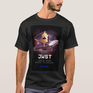 Mens James Webb Space Telescope JWST schwarz T-Shirt
