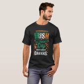 Mens Jeder ist ein bisschen irisch auf St Patrick T-Shirt (Vorne ganz)