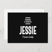 Mens Jessie Name Gift Postkarte (Vorne/Hinten)