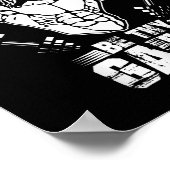 Mens Jesus Bodybuilding T Shirt - Funny Jesus Weig Poster (Ecke)