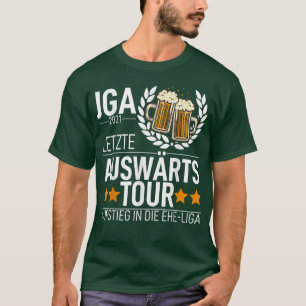 Mens Jga Stag Night Team Groom Last Away Tour1612 T-Shirt