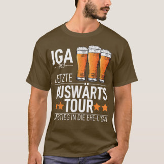 Mens Jga Stag Night Team Groom Last Away Tour1614 T-Shirt