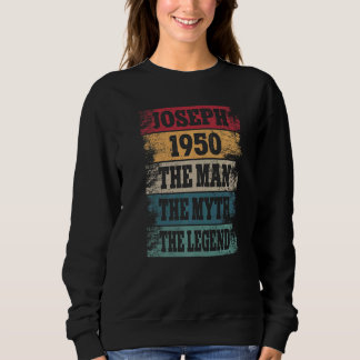 Mens Joseph 1950 72 Jahre 72. Geburtstagsdekoratio Sweatshirt